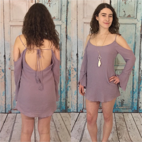 Lilac Dress or Long Tunic - Picture 2 of 2